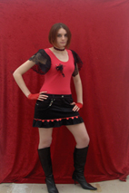 jupe rouge